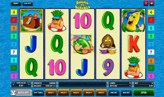 Игровой автомат Bananas go Bahamas - слот онлайн