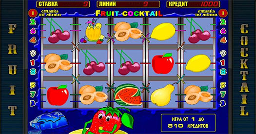 игровой автомат Fruit Cocktail - слот онлайн